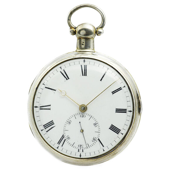 English silver historical chronometer watch Circa 1797