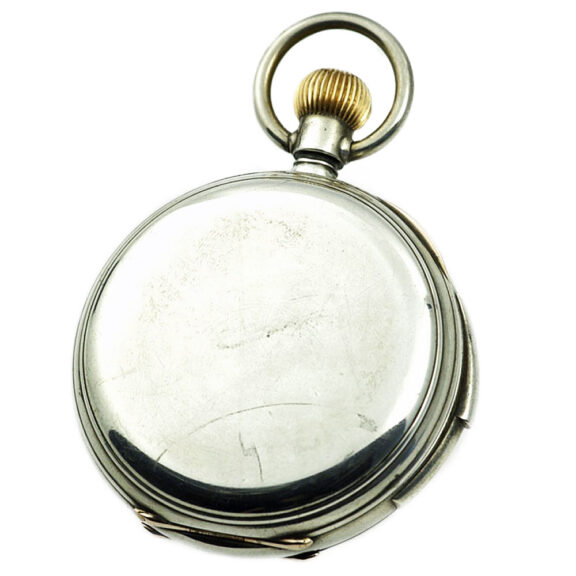 Swiss five-minute repeating silver pocket watch Circa 1880 Swiss five-minute repeating silver pocket watch Circa 1880
