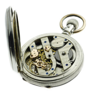 American silver Precision Patent Chronometer watch Circa 1880