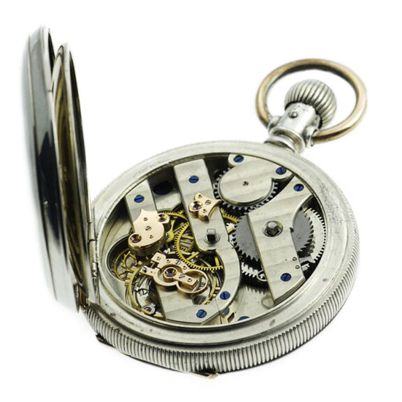 American silver Precision Patent Chronometer watch Circa 1880 American silver Precision Patent Chronometer watch Circa 1880