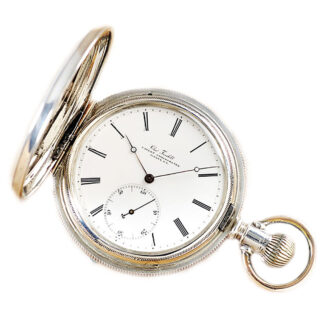 American silver Precision Patent Chronometer watch Circa 1880