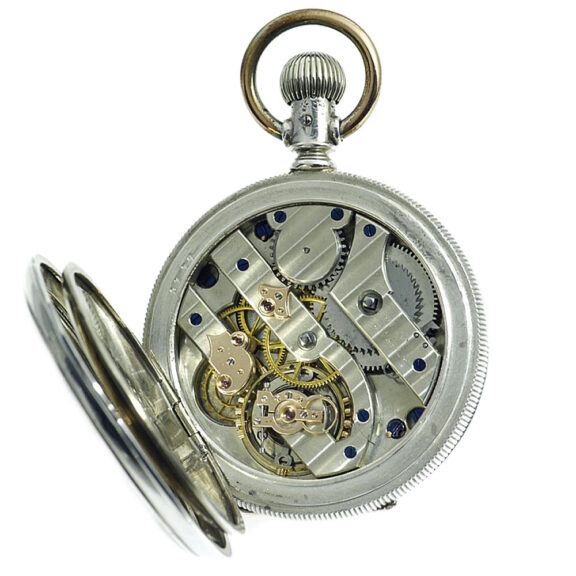 American silver Precision Patent Chronometer watch Circa 1880 American silver Precision Patent Chronometer watch Circa 1880