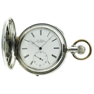 American silver Precision Patent Chronometer watch Circa 1880