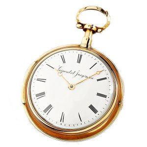 Fine Danish rose gold quarter repeating pocket watch Circa 1785