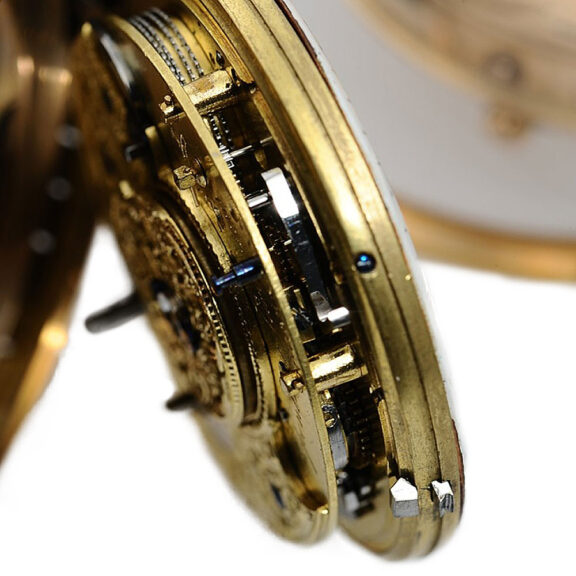 Fine Danish rose gold quarter repeating pocket watch Circa 1785 Fine Danish rose gold quarter repeating pocket watch Circa 1785