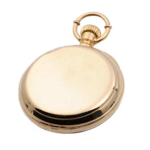 Danish gold watch with patented Jürgensen bow setting Circa 1890 Danish gold watch with patented Jürgensen bow setting Circa 1890