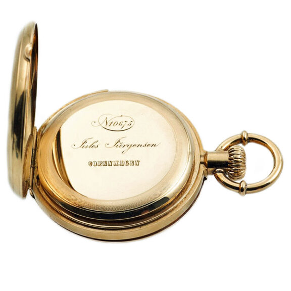 Danish five-minute repeating pocket watch Circa 1866 Danish five-minute repeating pocket watch Circa 1866