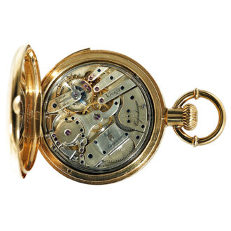 Danish five-minute repeating pocket watch Circa 1866