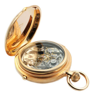 Danish gold five-minute repeating chronograph Circa 18706