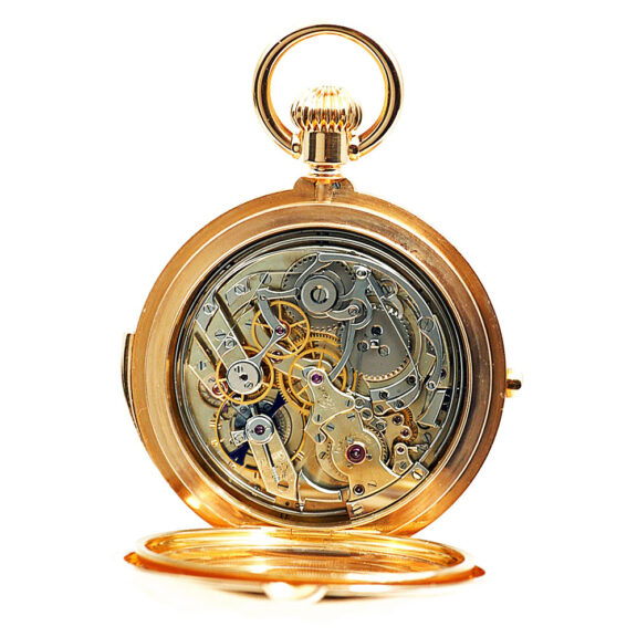 Danish gold five-minute repeating chronograph Circa 18706 Danish gold five-minute repeating chronograph Circa 18706