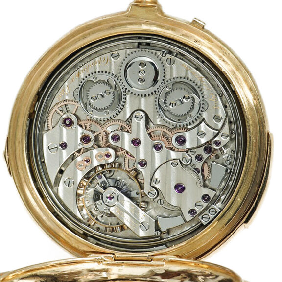 Danish repeater with stoppable jumping seconds Circa 1858 Danish repeater with stoppable jumping seconds Circa 1858