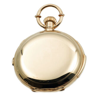 Danish minute repeating split-seconds chronograph Circa 1900