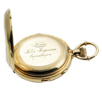 Danish minute repeating split-seconds chronograph Circa 1900