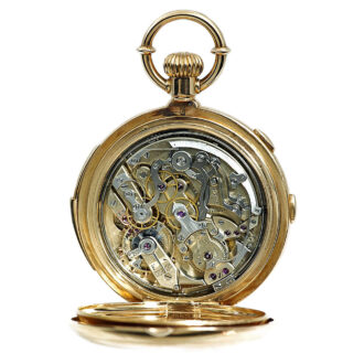 Danish minute repeating split seconds chronograph Circa 1900