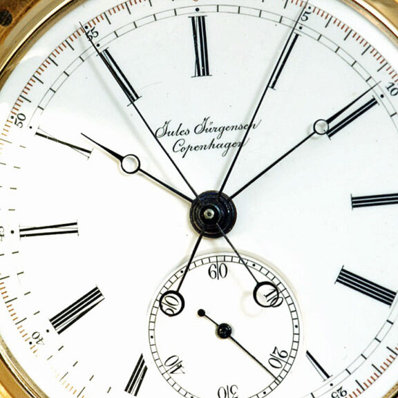 Danish minute repeating split seconds chronograph Circa 1900 Danish minute repeating split seconds chronograph Circa 1900