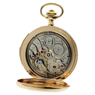 Swiss quarter repeating hunting cased pocket watch Circa 1890