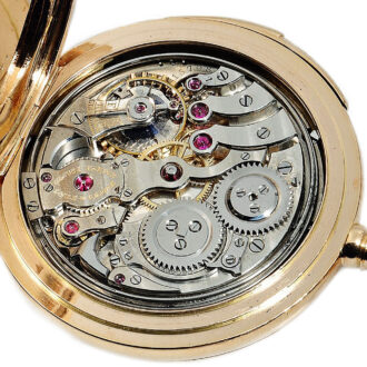 Swiss quarter repeating hunting cased pocket watch Circa 1890