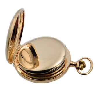 Swiss quarter repeating hunting cased pocket watch Circa 1890