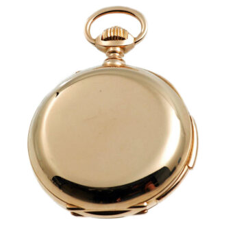 Swiss gold repeating watch with chronograph Circa 1880