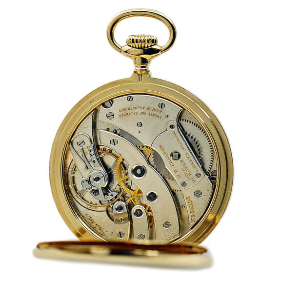 Swiss precision pocket watch with power reserve Circa 1920 Swiss precision pocket watch with power reserve Circa 1920