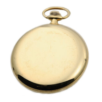 Fine French gold open faced anchor chronometer Circa 1890 Fine French gold open faced anchor chronometer Circa 1890