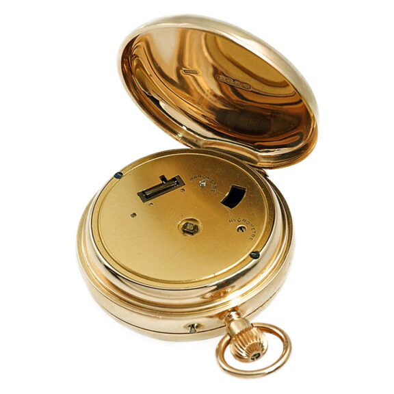 English pocket watch with hygro-, baro- and thermometer Circa 1900 English pocket watch with hygro-, baro- and thermometer Circa 1900