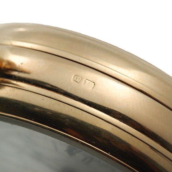 English pocket watch with hygro-, baro- and thermometer Circa 1900 English pocket watch with hygro-, baro- and thermometer Circa 1900