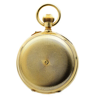 Swiss watch with perpetual calendar and moon phases Circa 1880