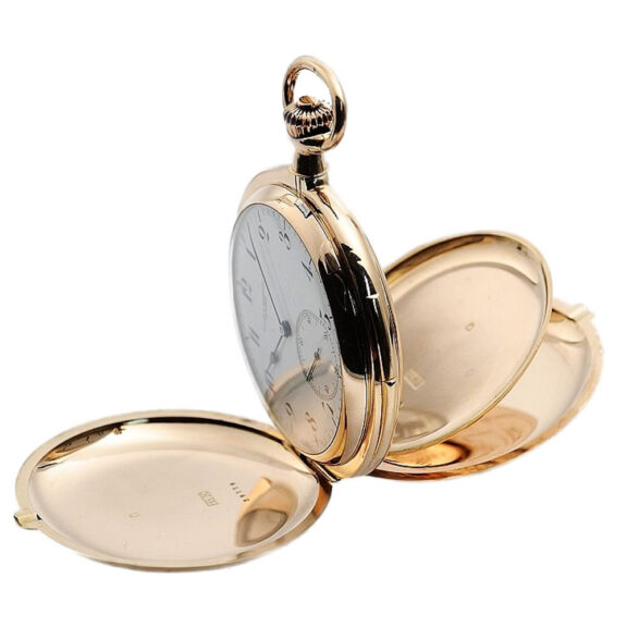 Swiss gold minute repeating Carillon pocket watch Circa 1900 Swiss gold minute repeating Carillon pocket watch Circa 1900
