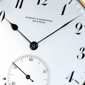 Swiss gold minute repeating Carillon pocket watch Circa 1900