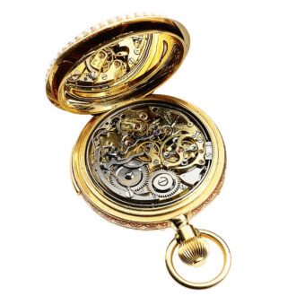 Swiss enamel minute repeater for Chinese market Circa 1895