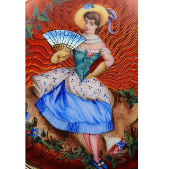 Swiss enamel minute repeater for Chinese market Circa 1895