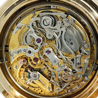 Swiss heavy gold complicated repeating chronograph Circa 1900