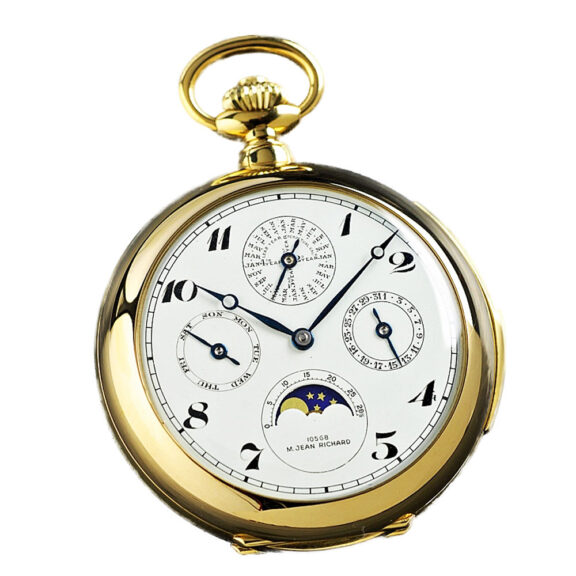 Swiss gold Astronomic Grande Complications watch Circa 1956 Swiss gold Astronomic Grande Complications watch Circa 1956