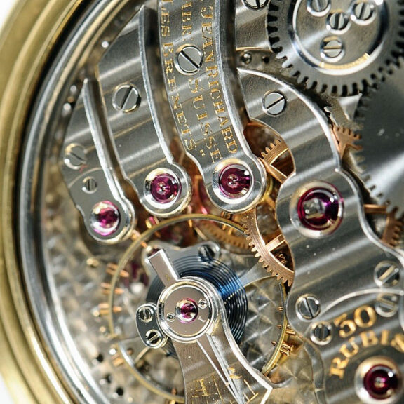 Swiss gold Astronomic Grande Complications watch Circa 1956 Swiss gold Astronomic Grande Complications watch Circa 1956