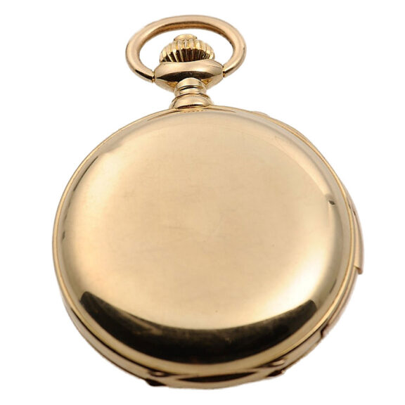 American gold repeating perpetual calendar chronograph Circa 1900 American gold repeating perpetual calendar chronograph Circa 1900