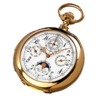 Swiss astronomical repeating pocket chronograph Circa 1898