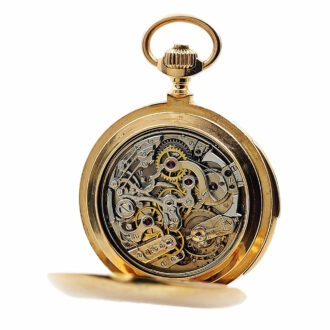 Swiss astronomical repeating pocket chronograph Circa 1898
