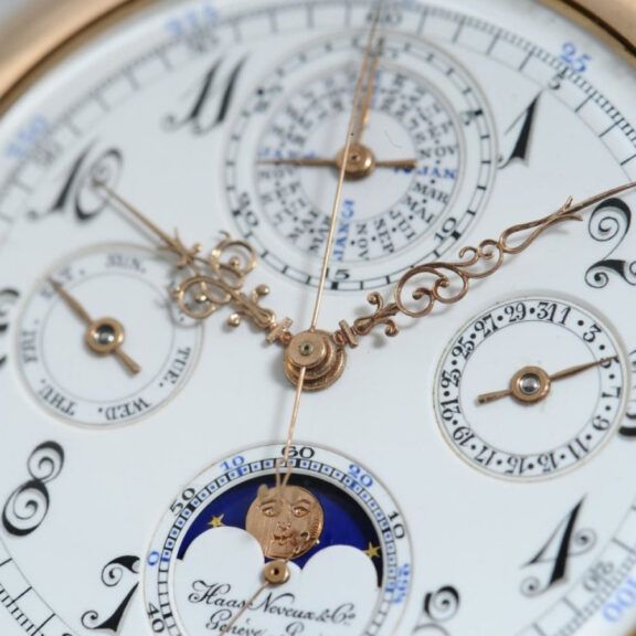 Swiss astronomical repeating pocket chronograph Circa 1898 Swiss astronomical repeating pocket chronograph Circa 1898