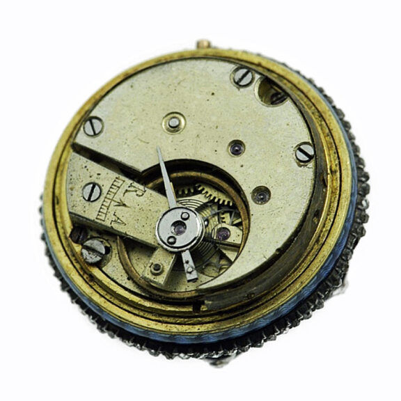 Swiss miniature pendant watch in the shape of a ball Circa 1900 Swiss miniature pendant watch in the shape of a ball Circa 1900