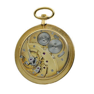 Ultra-thin French gold lever pocket watch Circa 1922