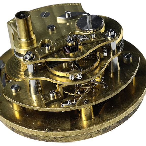 French ship's chronometer with detent escapement Circa 1850 French ship's chronometer with detent escapement Circa 1850