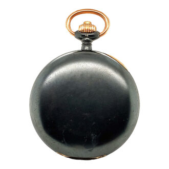 Rare German full hunter in gunmetal Borgel case Circa 1907
