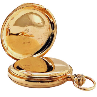 German gold full hunter made for the Japanese market Circa 1886