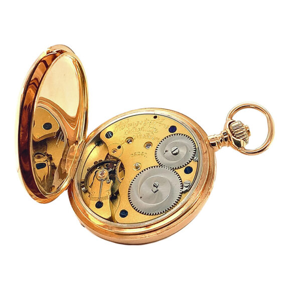 German gold full hunter made for the Japanese market Circa 1886 German gold full hunter made for the Japanese market Circa 1886