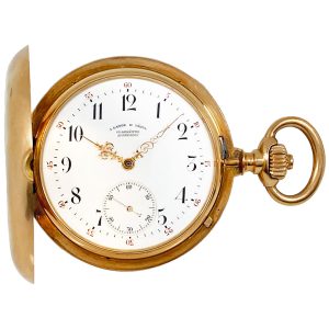 German gold Ankerchronometer in quality 1A Circa 1890