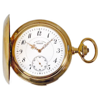 Rare German Glashütte quarter repeating pocket watch Circa 1908