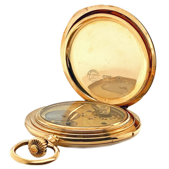 Rare German Glashütte quarter repeating pocket watch Circa 1908 Rare German Glashütte quarter repeating pocket watch Circa 1908