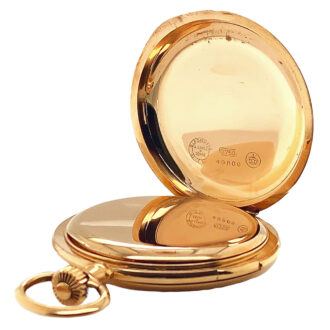 Rare German Glashütte quarter repeating pocket watch Circa 1908