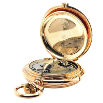 Heavy German Glashütte minute repeating pocket watch Circa 1894